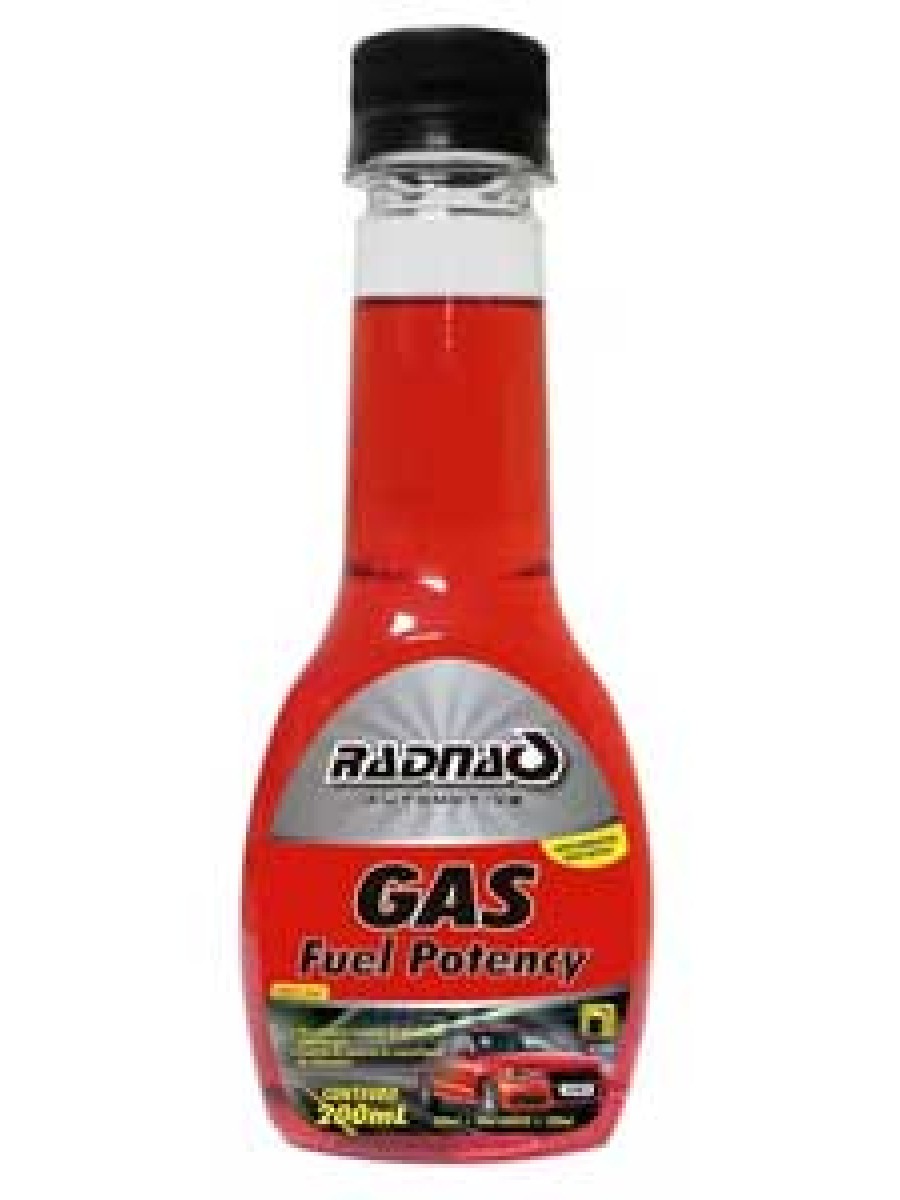 Aditivo De Combustível Gas Fuel Potency Radnaq  200ml