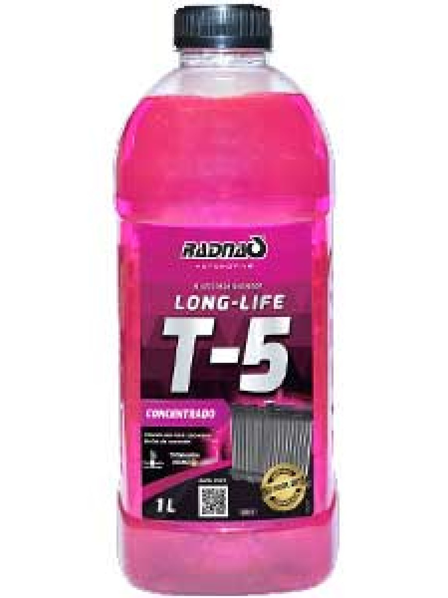 Aditivo Radiador Tropical T5 Rosa Long Life 1l