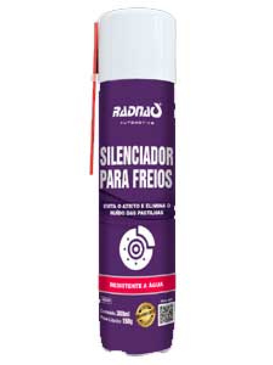 Silenciador Para Freios Anti Chio Elimina Ruído Spray 300ml