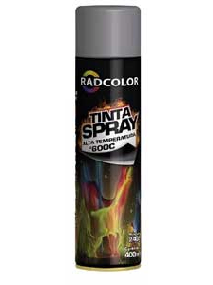 Spray Alta Temperatura 600oc / 400ml - Radcolor