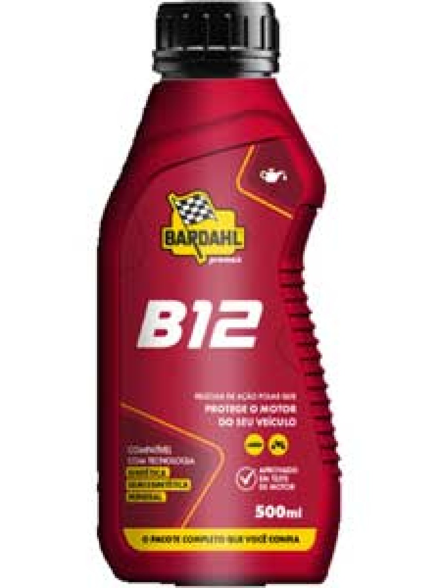 Aditivo Para Óleo De Motor Automotivo Bardahl B12 Plus 500ml
