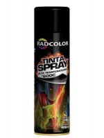 Tinta Spray Alta Temperatura Preto Fosco 400ml