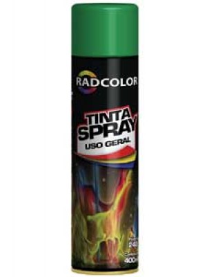Tinta Spray Metálica Verde 400ml/ 240g