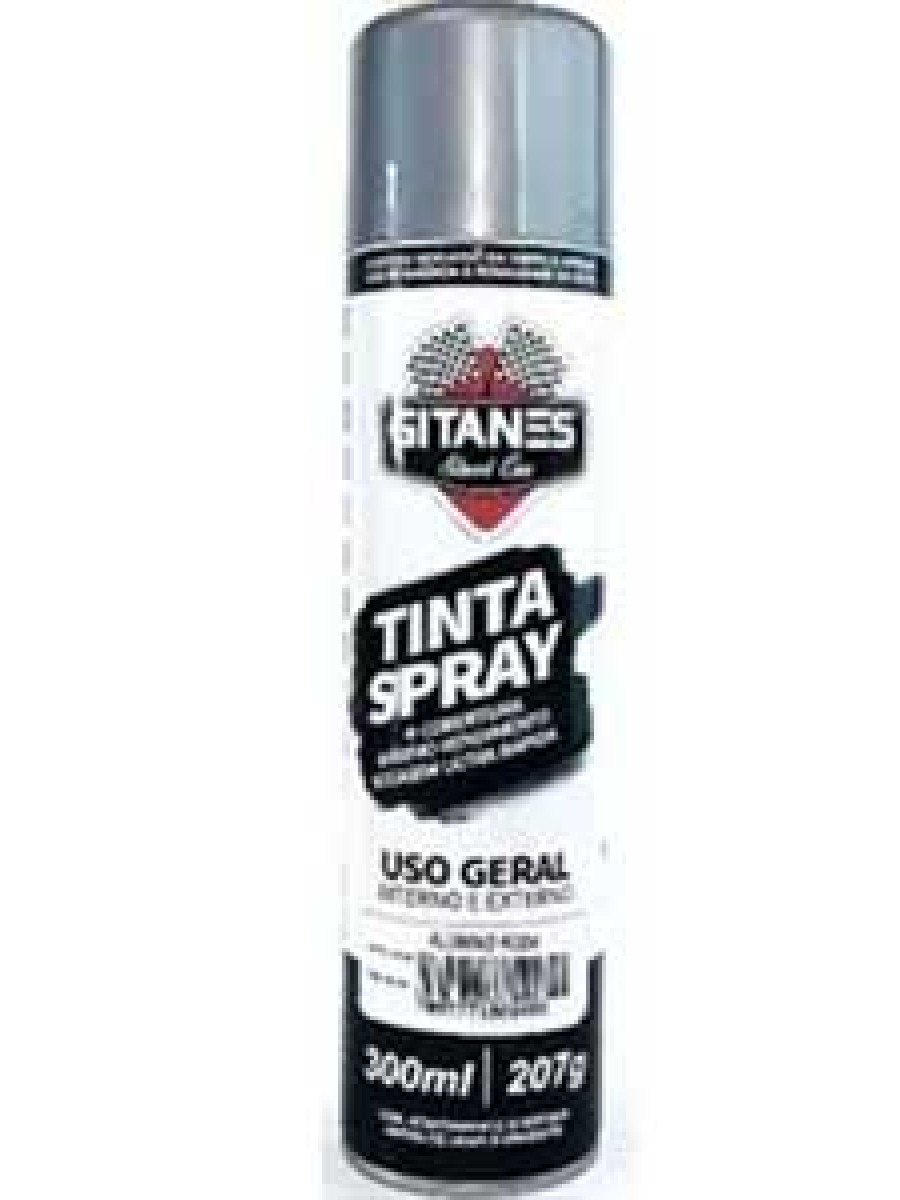 Tinta Spray Aluminio Roda 300ml Gitanes