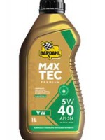 Óleo P/ Motor Bardahl Sintético Maxtec Premium 5w40 1l Vw