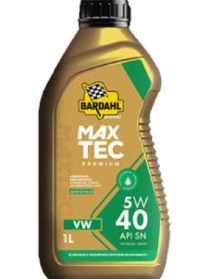 Óleo P/ Motor Bardahl Sintético Maxtec Premium 5w40 1l Vw Óleo P/ Motor Bardahl Sintético Maxtec Premium 5w40 1l Vw