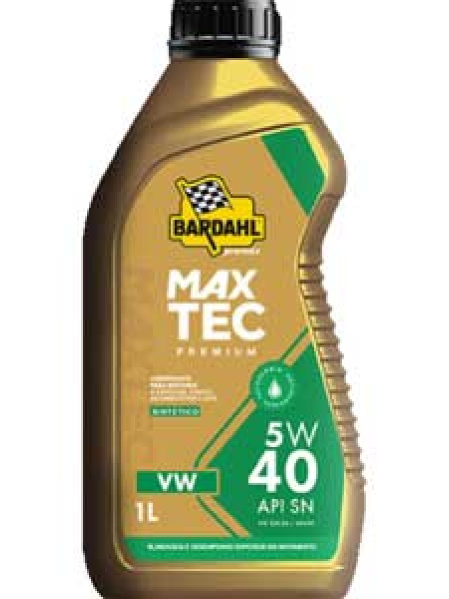 Óleo P/ Motor Bardahl Sintético Maxtec Premium 5w40 1l Vw