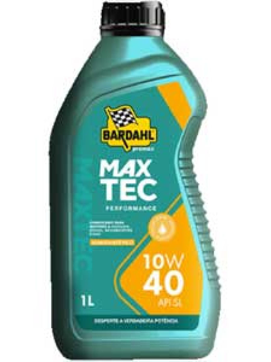 Bardahl Óleo Lub Semissin 10w40 Api Sl Maxtec Performance 1l