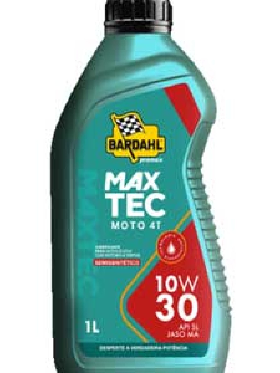 Lubrificante Bardahl 10w30 Moto Motores 4 Tempos 1 L