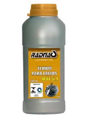 Fluido de Freio DOT 5.1 Plus Radnaq 500ml Fluido de Freio DOT 5.1 Plus Radnaq 500ml