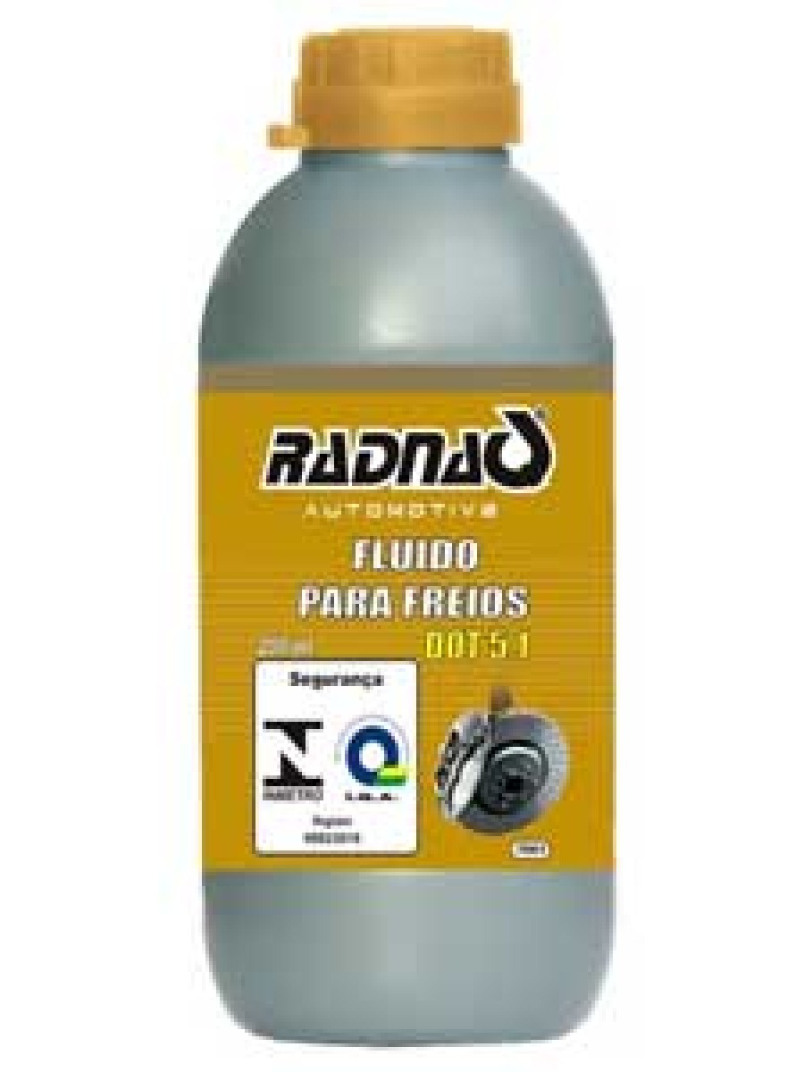 Fluido de Freio Dot 5.1 200ml Radnaq