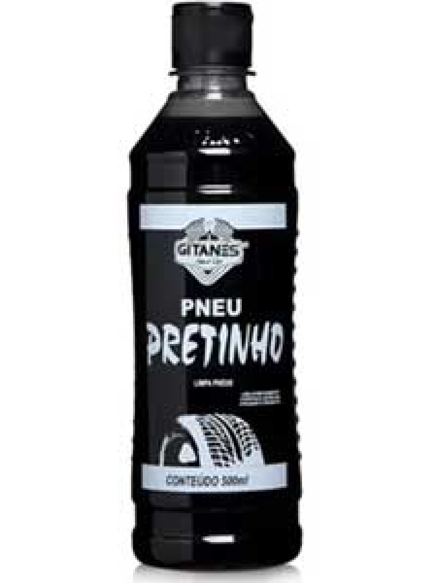 Pretinho Limpa Pneu Automotivo Gitanes 500ml