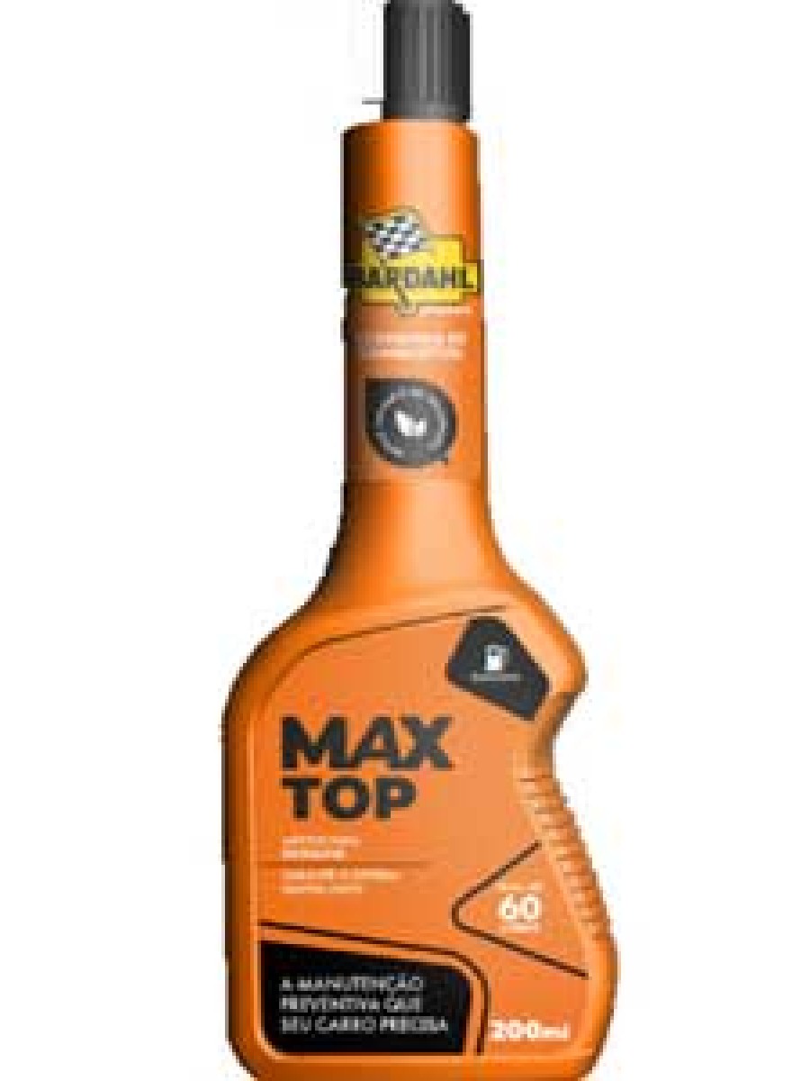 Aditivo Para Combustível Gasolina Bardahl Max Top 200ml 60l