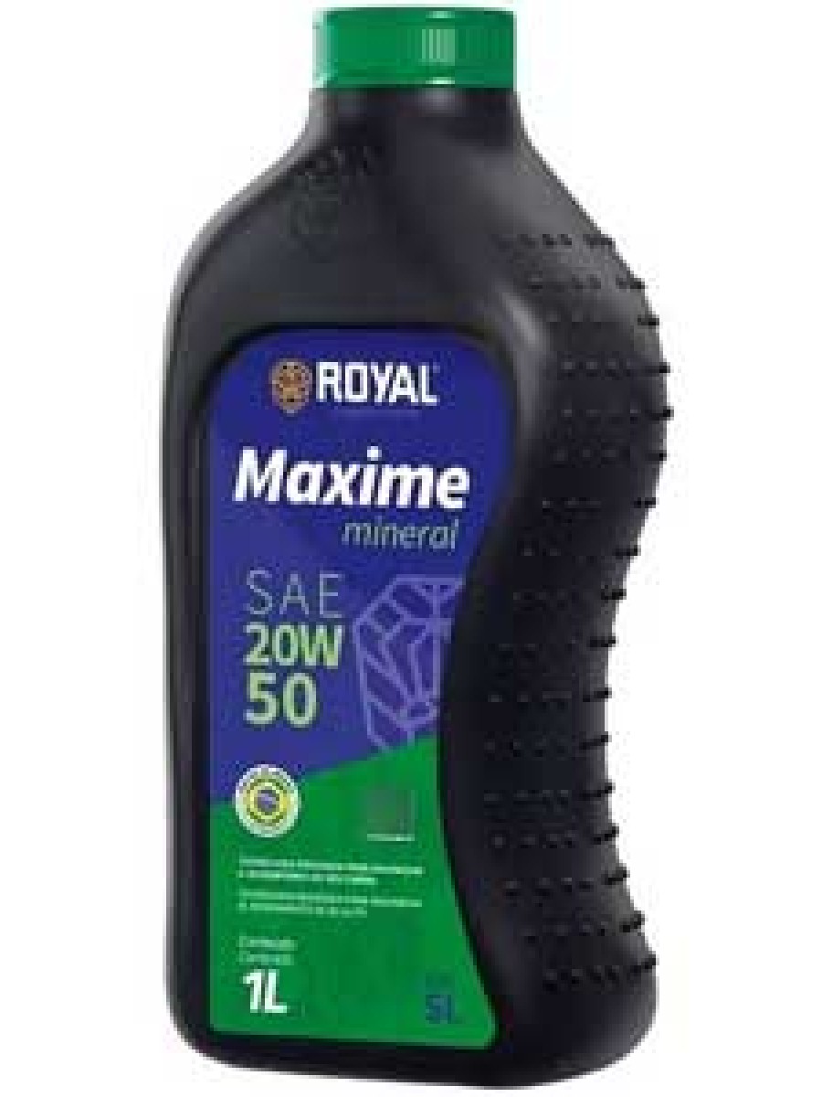 Óleo De Motor Royal 20w50 Maxime Mineral 1l