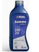 Óleo Lubrificante Motor Royal Summe 0w20 Sintético Sn-rc