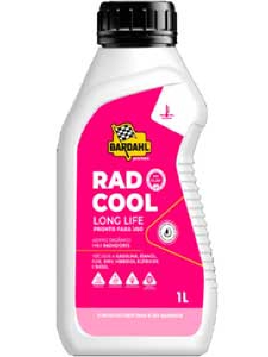 Aditivo Radiador Rosa Bardahl Promax Pronto Uso Fluído 1l
