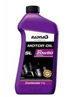 Óleo Sae 20w50 Radnaq Mineral Original 1 Litro Para Motores