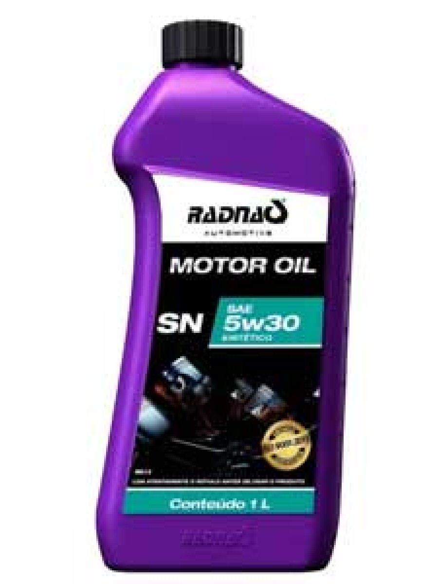 Óleo Motor Radnaq Sae 5w30 Api Sn Sintético 1 Litro