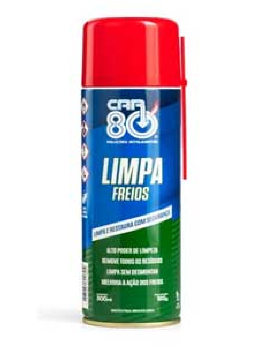 Limpa Freios Spray Limpa Restaura Com Segurança Car80 300ml