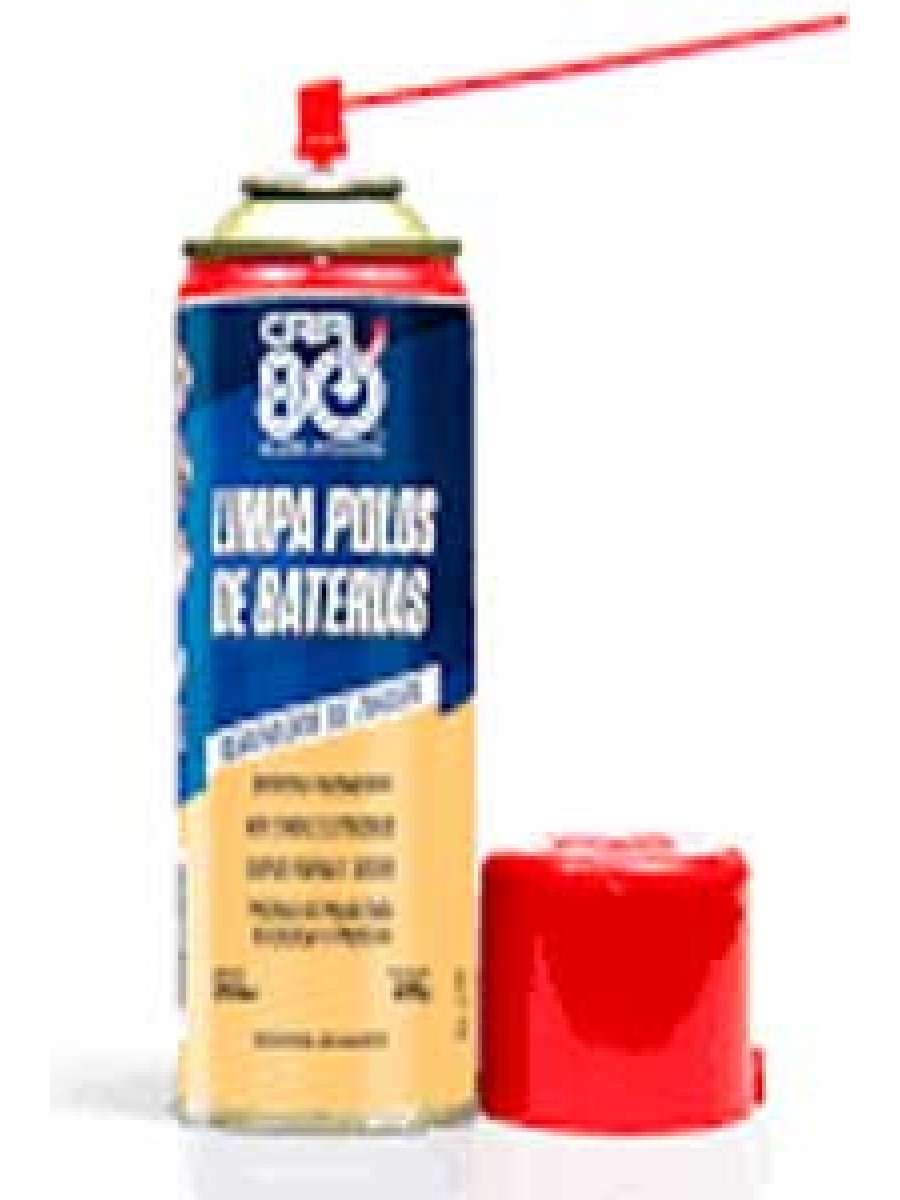 CAR LIMPA POLOS DE BATERIAS SPRAY 250 ML UNIDADE