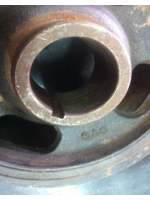 POLIA DO VIRABREQUIM SSANGYONG KORANGO 2.0 DIESEL ORIGINAL