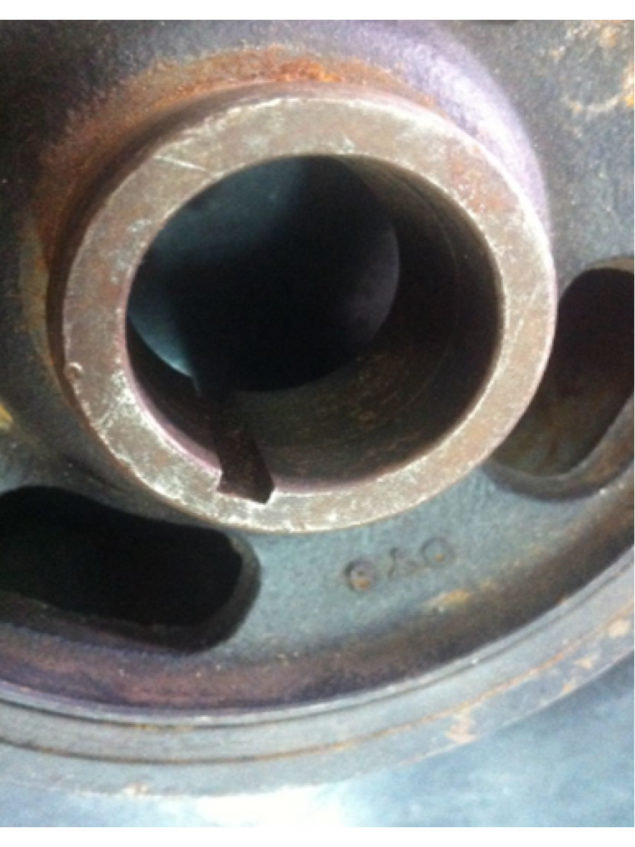 POLIA DO VIRABREQUIM SSANGYONG KORANGO 2.0 DIESEL ORIGINAL