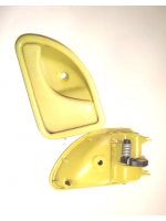 MAÇANETAS RENAULT TWINGO COR AMARELA ORIGINAL (PAR)