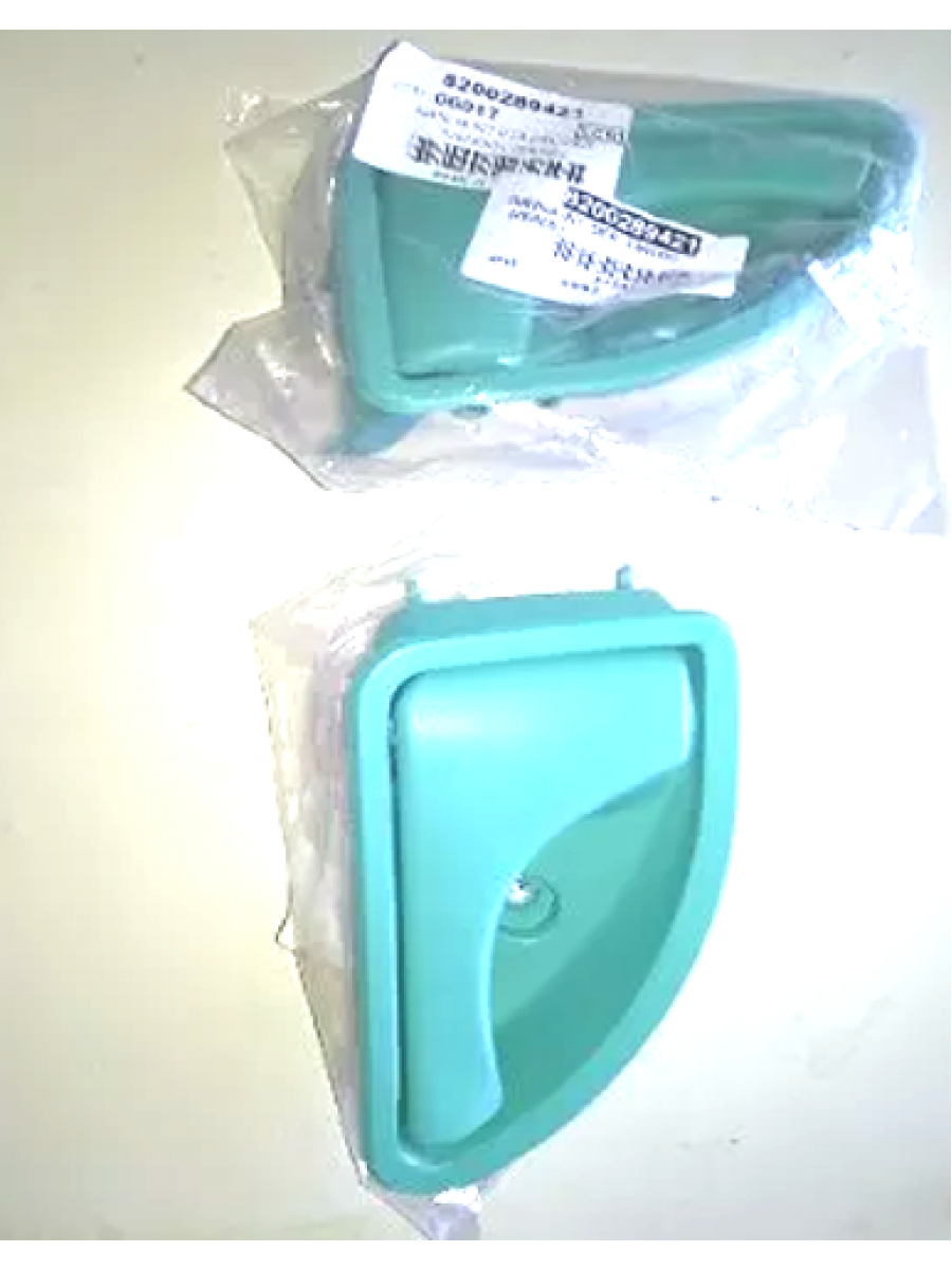 MAÇANETAS RENAULT TWINGO COR VERDE ORIGINAL (PAR)