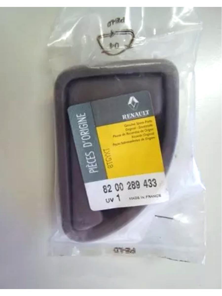 MAÇANETAS RENAULT TWINGO COR PRETA ORIGINAL (PAR)