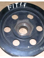 POLIA VIRABREQUIM HONDA FIT 1.4 ORIGINAL