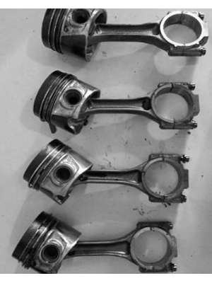PISTÃO COM BIELA AMAROK 2.0 MONO TURBO STANDER ORIGINAL  (JOGO)