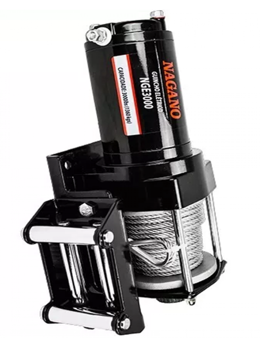 GUINCHO PARA JIPE ELETRICO 3000LBS  12V ORIGINAL